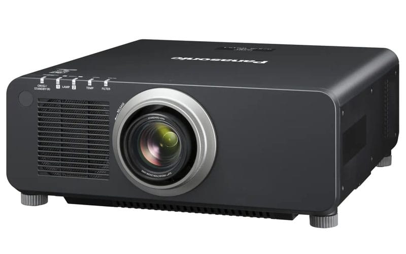Panasonic DZ870 large venue projector hire Edinburgh