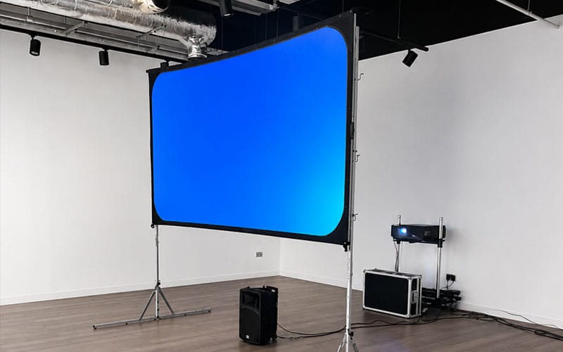 Exhibition projection display hire Edinburgh