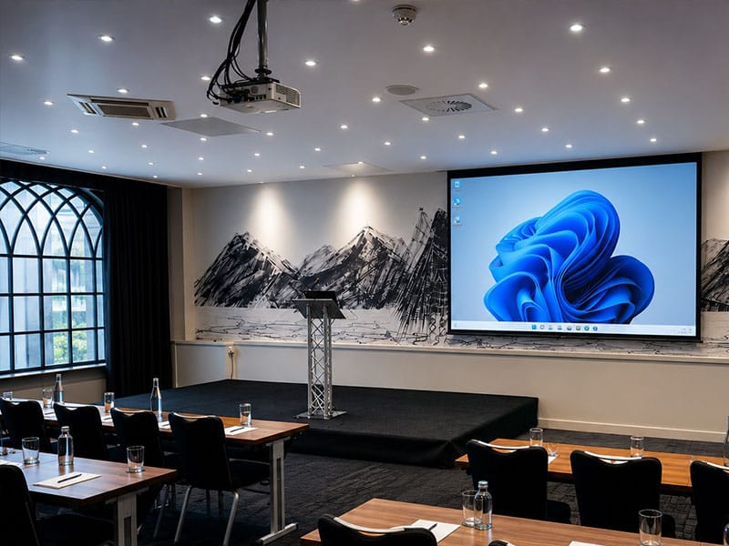 Conference AV hire and event production services in Edinburgh
