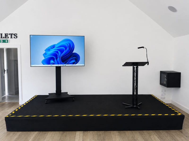 Corporate meeting AV hire and presentation support services